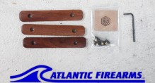 M-Lok Walnut Panels 3 Pack - Occam Defense