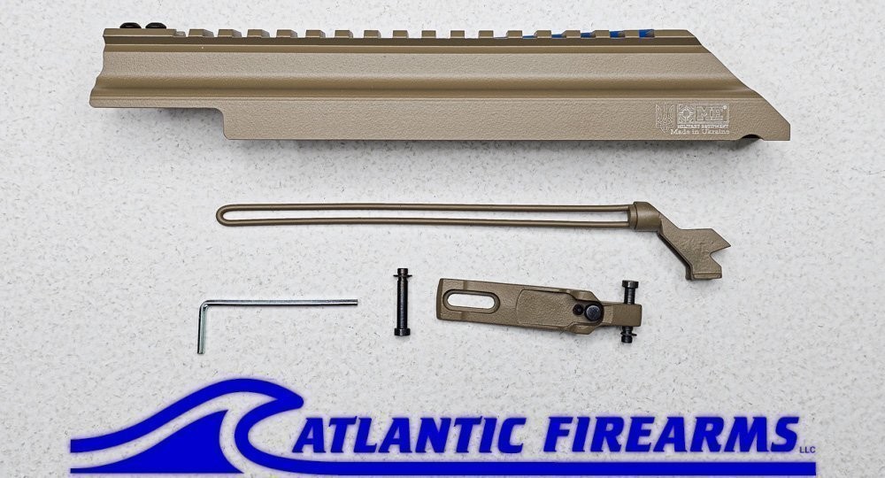 Picatinny Railed Top Cover for AKMs - Coyote - ME