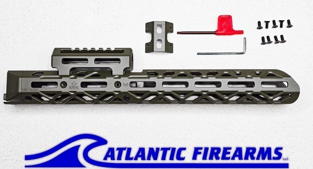 CRC 1A005 Extended Handguard Arsenal Sam Series - OD Green - KPYK
