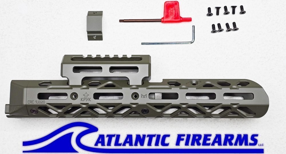 CRC 1U020 Mid Length Handguard AKM/AK74 - OD Green - KPYK