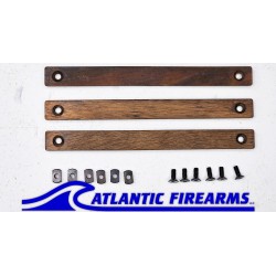 MLOK Wood Grip Stop Walnut- 4 Slot