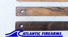 MLOK Wood Grip Stop Walnut- 3 Slot