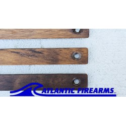 MLOK Wood Grip Stop Walnut- 3 Slot