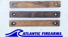 MLOK Wood Grip Stop Walnut- 3 Slot