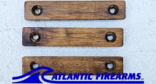 MLOK Wood Grip Stop Walnut- 2 Slot