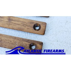 MLOK Wood Grip Stop Walnut- 2 Slot
