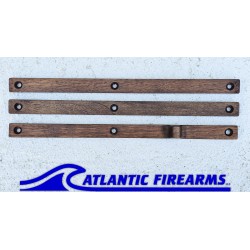 MLOK  Wood Grip Stop 6 Slot- Walnut - Finger Stop