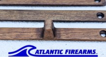 MLOK  Wood Grip Stop 6 Slot- Walnut - Finger Stop