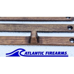 MLOK  Wood Grip Stop 6 Slot- Walnut - Finger Stop