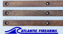 MLOK  Wood Grip Stop 6 Slot- Walnut - Finger Stop