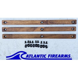 MLOK  Wood Grip Stop 6 Slot- Walnut