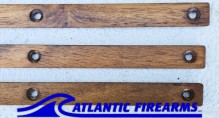 MLOK  Wood Grip Stop 6 Slot- Walnut