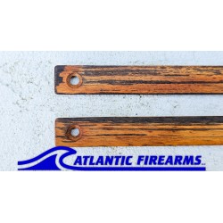 MLOK Wood Grip Stop Tiger Walnut- 4 Slot