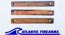 MLOK Wood Grip Stop Tiger Walnut- 3 Slot