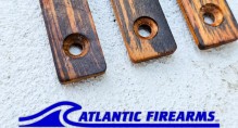 MLOK Wood Grip Stop Tiger Walnut- 2 Slot