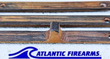 MLOK  Wood Grip Stop 6 Slot- Tiger Walnut - Finger Stop