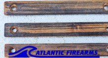 MLOK  Wood Grip Stop 6 Slot- Tiger Walnut - Finger Stop