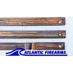 MLOK  Wood Grip Stop 6 Slot- Tiger Walnut - Finger Stop