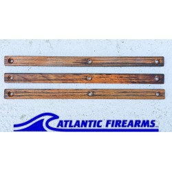 MLOK  Wood Grip Stop 6 Slot- Tiger Walnut