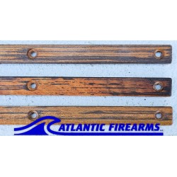 MLOK  Wood Grip Stop 6 Slot- Tiger Walnut