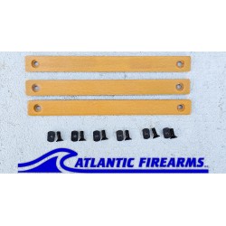 MLOK Wood Grip Stop Blonde- 4 Slot