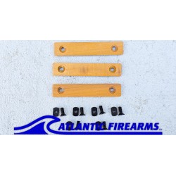 MLOK Wood Grip Stop Blonde- 2 Slot