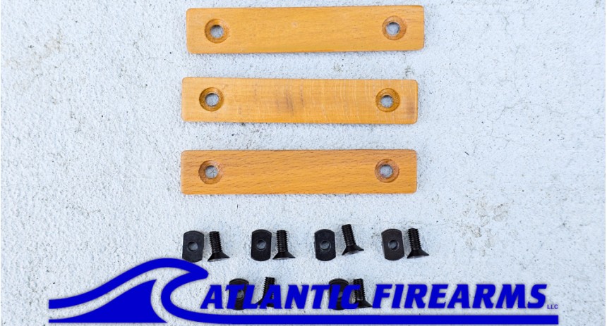 MLOK Wood Grip Stop Blonde- 2 Slot