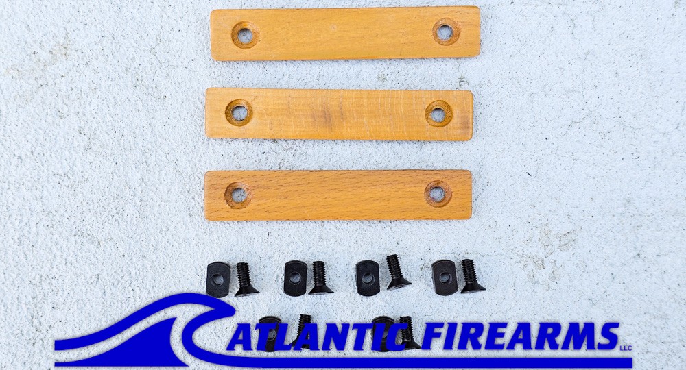 MLOK Wood Grip Stop Blonde- 2 Slot