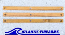 MLOK  Wood Grip Stop 6 Slot- Blonde - Finger Stop