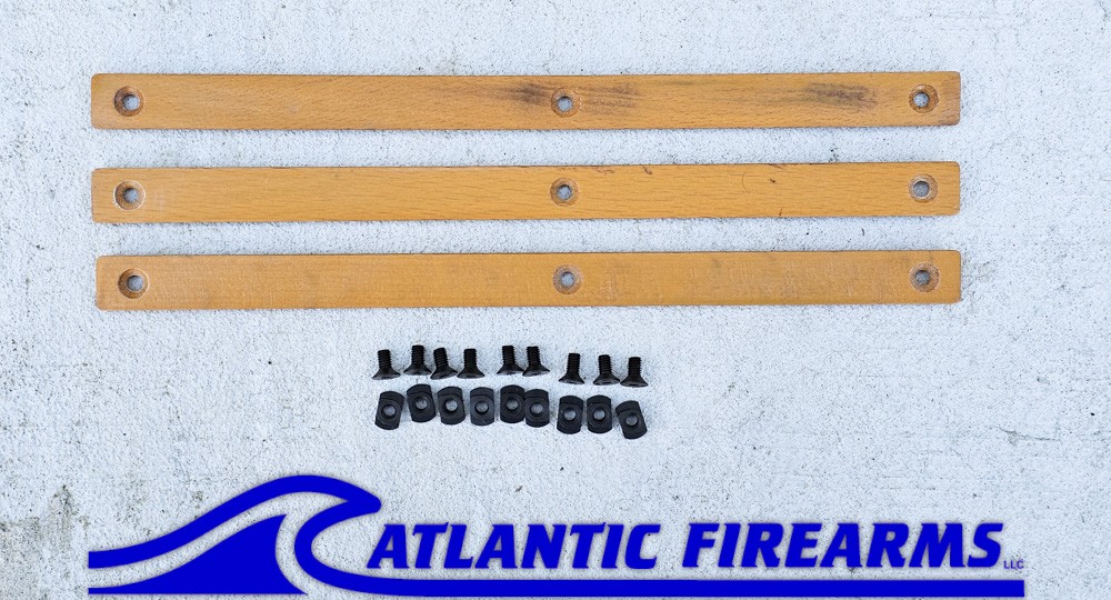 MLOK  Wood Grip Stop 6 Slot- Blonde