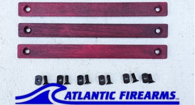 MLOK Wood Grip Stop Red- 4...