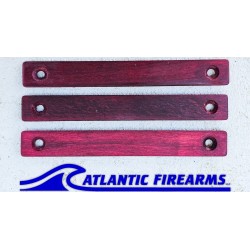 MLOK Wood Grip Stop Red- 3 Slot