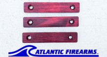 MLOK Wood Grip Stop Red- 2 Slot