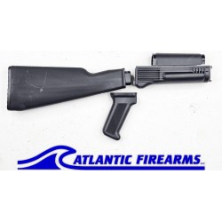 Arsenal Black Polymer Stock Set with Stainless Steel Heat Shield for Milled Receivers