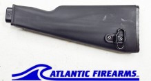 Arsenal Black Polymer Stock Set with Stainless Steel Heat Shield for Milled Receivers