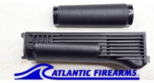 Arsenal Black Polymer Stock Set with Stainless Steel Heat Shield for Milled Receivers