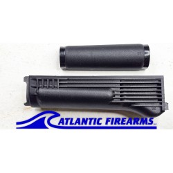 Arsenal Black Polymer Stock Set with Stainless Steel Heat Shield for Milled Receivers
