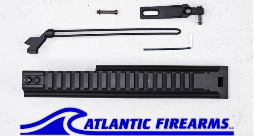 Picatinny Railed Top Cover for AKMs - Black - ME