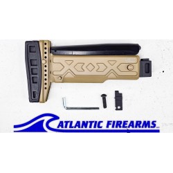 Folding & Telescoping Buttstock for AKs with 4.5mm Folding Hinges - Coyote  - ME