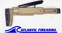 Folding & Telescoping Buttstock for AKs with 4.5mm Folding Hinges - Coyote  - ME