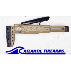 Folding & Telescoping Buttstock for AKs with 4.5mm Folding Hinges - Coyote  - ME