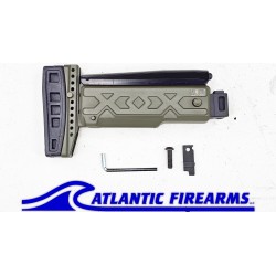 Folding & Telescoping Buttstock for AKs with 4.5mm Folding Hinges - OD Green  - ME