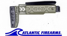 Folding & Telescoping Buttstock for AKs with 4.5mm Folding Hinges - OD Green  - ME