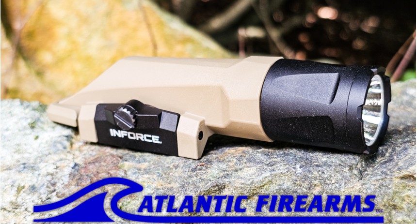 Inforce WMLx White / IR Weapon Mounted Light Gen 3 - FDE