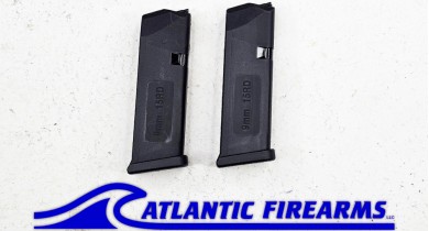 15 Round Mags 2 Pack For Glock