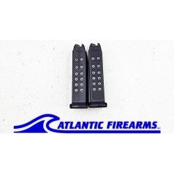 15 Round Mags 2 Pack For Glock