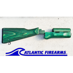 Polish AK47 Stock Set Border Guard Green-WBP