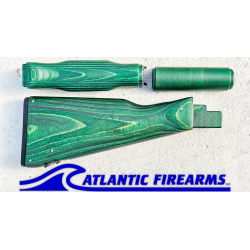 Polish AK47 Stock Set Border Guard Green-WBP