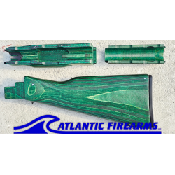 Polish AK47 Stock Set Border Guard Green-WBP