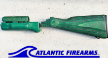 Polish AK47 Stock Set Border Guard Green-WBP